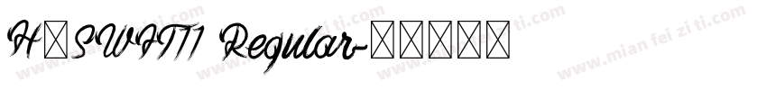 H_SWIT11 Regular字体转换